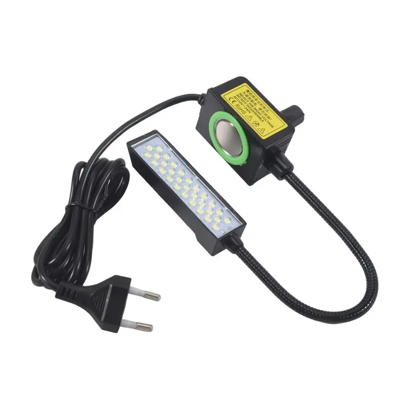 B50C Dimmable 30 LED Sewing Machine Light Sewing Lighting For Workbench Lathe Drill Press Flexible Work Lamp