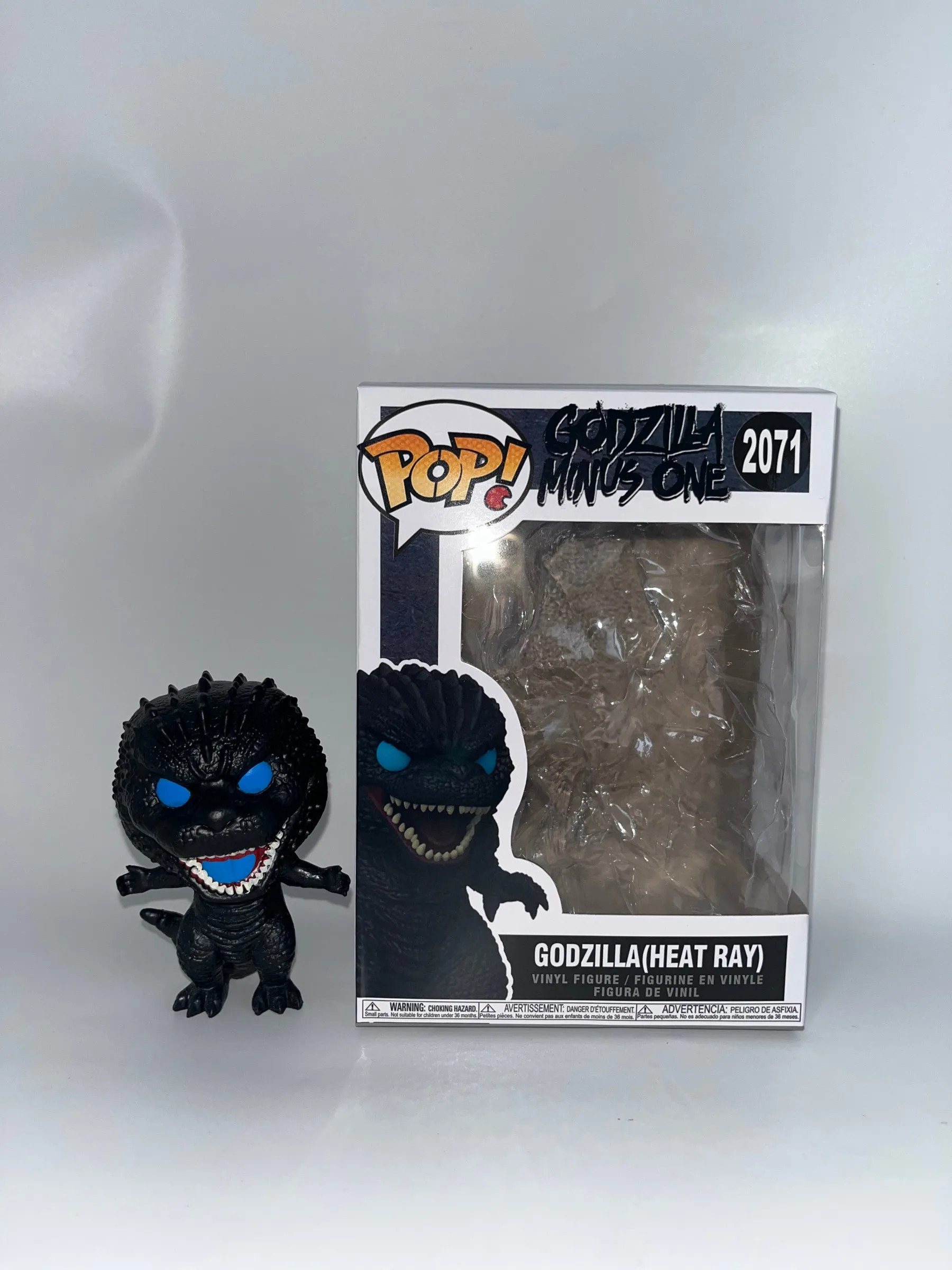 Nuevo Funko Pop Godzilla Minus One Godzilla Heat Ray # Figura de acción de vinilo de monstruo de terror 2071, modelo coleccionable de Halloween, juguete de regalo