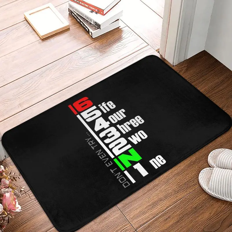 Custom Motorcycle Gear 65432N Doormat Mat Anti-Slip Motorbike Motocross Motor Sport Bath Kitchen Bedroom Rug Carpet 40*60cm