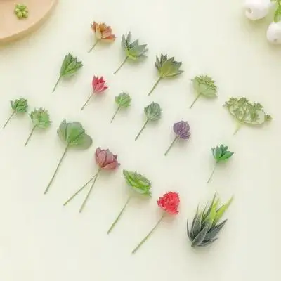 

Набор из 18 искусственных растений: реалистичные на ощупь суккуленты премиум-класса для рукоделия, букетов, подвесных украшений, декора детских комнат и спален