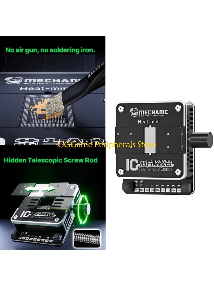 U55B High Efficiency Chip Heating Platform Plate For Removing CPU And Chip Glues