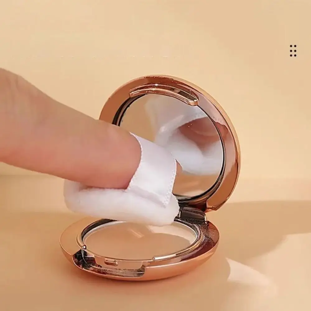 Mini polvo de ajuste de muestra de polvo seco, Control de aceite duradero, base impermeable, brillo Natural, tono de piel, maquillaje