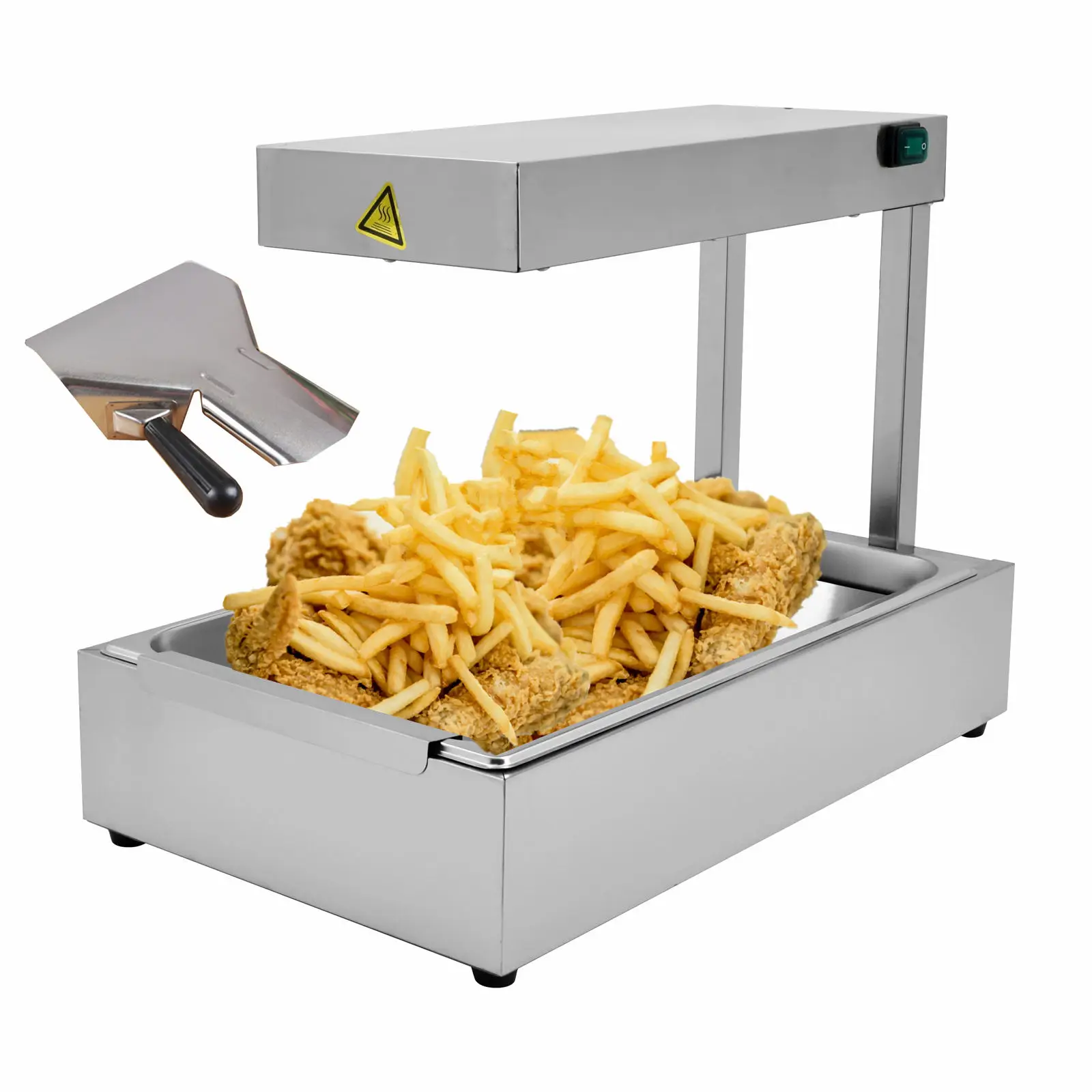 

Commercial Fast Food French Fries Warmer Wholesale Retail Electric Food Warmer Restaurant Equipment