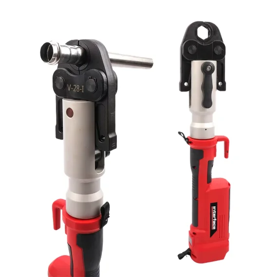 l Portable Hydraulic Pliers with Hydraulic Features Rechargeable Electric Stainless Steel Water Pipe Crimping Too