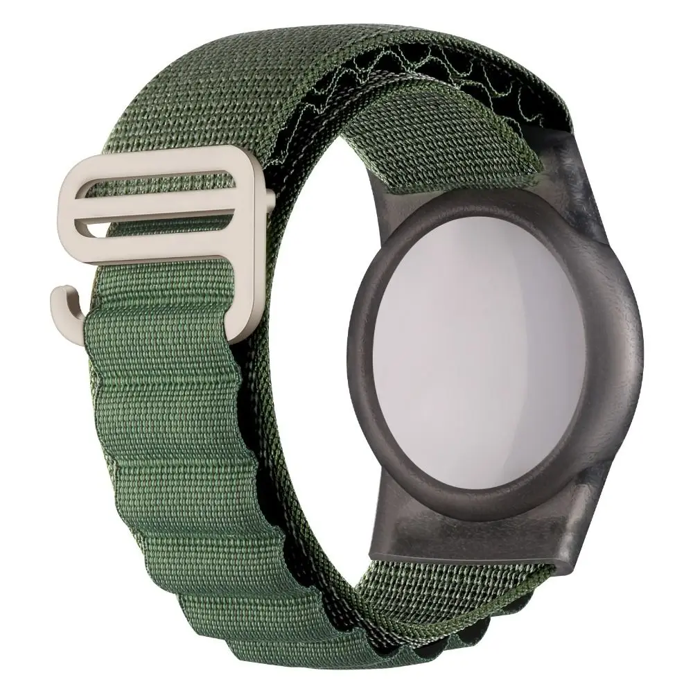 

Colorful Adjustable Protective Case Nylon Anti-lost Tracker Holder Stretchy TPU Watch Band for AirTag Elder