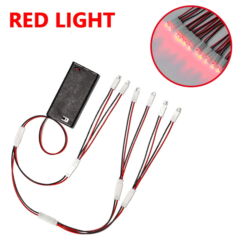3V Miniatur Led Perlen Kleines Nachtlicht/Birne DIY Modellbau Materialien Spielzeug Puppenhaus Beleuchtung Szene Layout Diorama 1SET