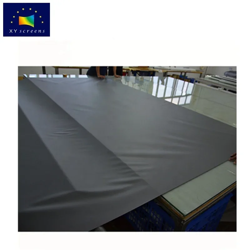 

XY Screen 100inch 16:9 only fabric 4K ALR Anti light Black Crystal fabric for Long throw projector projection fabric screens