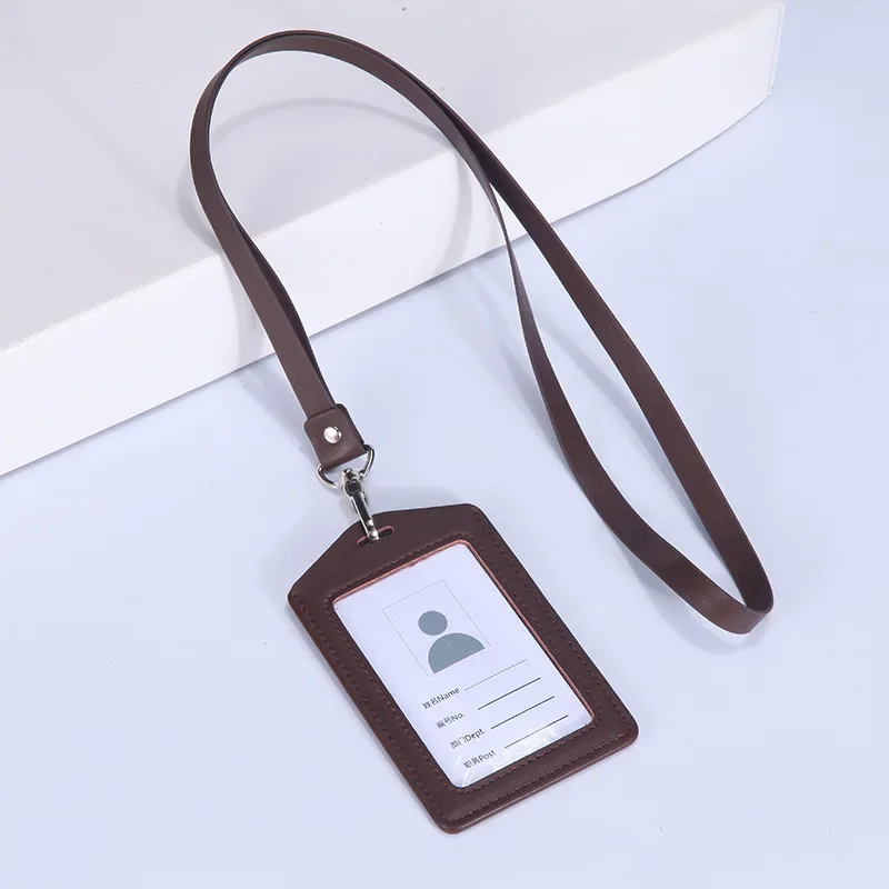 Card Holder Real Pickup Card Sleeve Work ID Holder Employee Work ID Credit Card Anti-theft Holders ID Travel Accessories