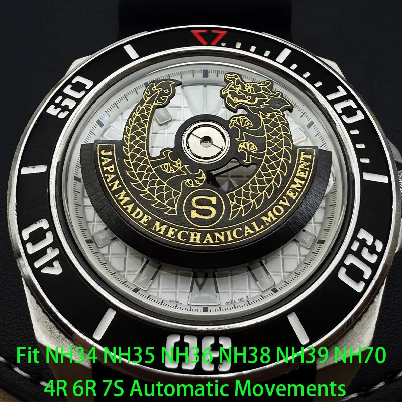

NH Series Rotor Fits NH34 NH35 NH36 NH38 MH39 NH70 4R35 4R36 7S26 7S36 Movement Oscillating Weight Hammer Watch Parts refit