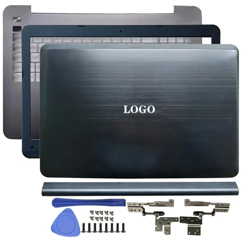 laptop lcd capa traseira moldura frontal dobradica dobradicas capa apoio para asus a555l x555u y583 k555 w509 x554 r556 fl5800l vm590l novo 01