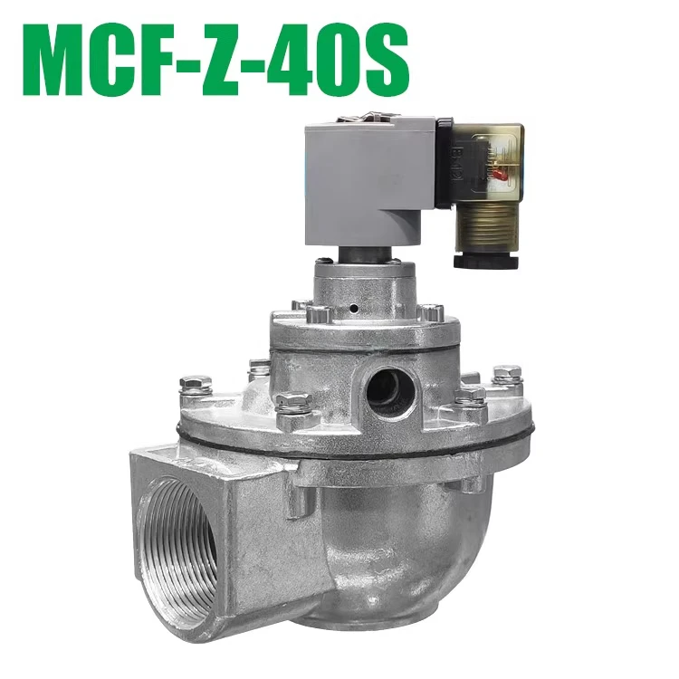 صمام النبض، نموذج عالي، غشاء مزدوج نصف بوصة 1 1/2 بوصة MCF-Z-40S -DC24V-AC220V