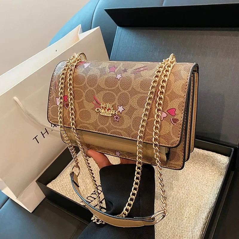 

Классическая элегантная кожаная сумка-тоут для женщин, роскошные дизайнерские брендовые сумки через плечо, стильный кошелек через плечо