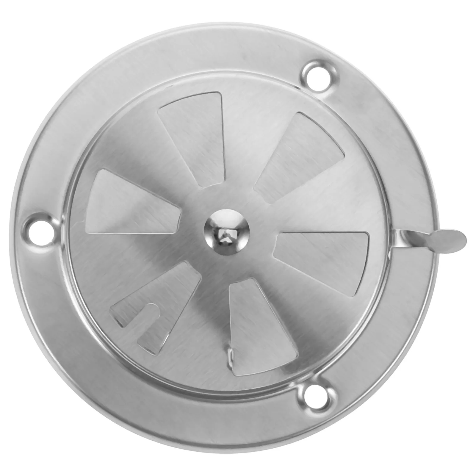 

Oven Exhaust Cover Adjustable Air Vent Rv Louver Grille Stainless Steel Ventilation Silver Damper