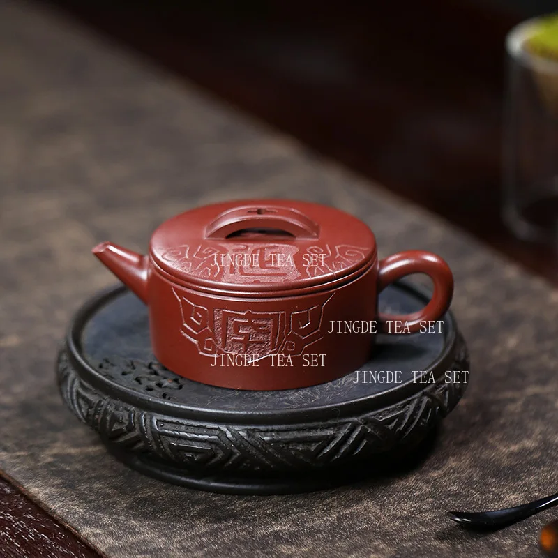 120ml Tradition Yixing Purple Clay Tea Pot Handmade Dahongpao Beauty  Teaware Household Filter Teapot Chinese Zisha Tea Infuser