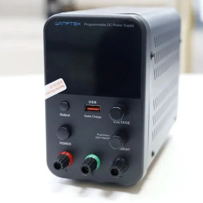 

Wanptek WPS605H Programmable Bench Power Supply 300W with Coarse/Fine Adjustment Knobs