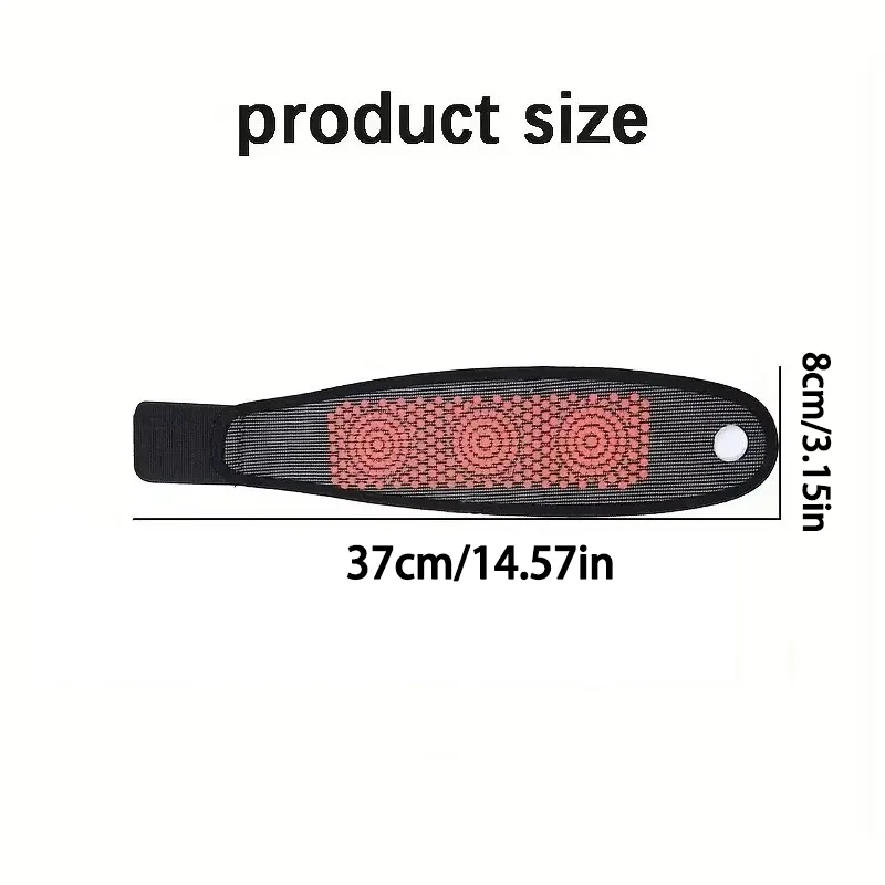 Self-Heating Wrist Band Magnetic Therapy Support Brace Wrap Heated Hand Warmer Compression Pain Relief Wristband Sanitizer Belt