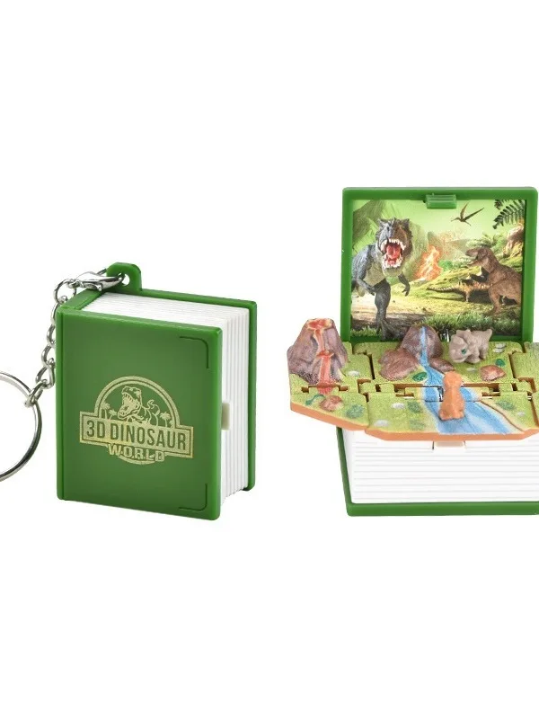 chaveiro-livro-3d-criativo-dinossauro-dobravel-anti-stress-educacional-brinquedo-infantil-presente-interativo-divertido