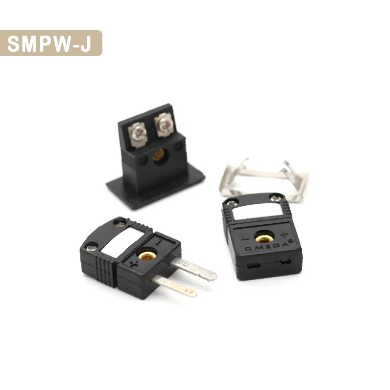 SMPW-K/J/T/E/-M/F MPJ-K/J/T/E-F Thermocouple Plug Socket And Panel Compensation Wire Connector