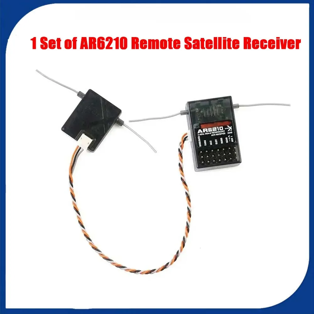 

AR6210 DSMX 6-канальный радиоуправляемый приемник RX с спутником для DSM2 SPEKTRUM DX6i DX7 DX8 DX9 JR DSX6 DSX7 DSX8 передатчик радио