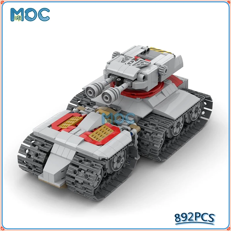 Classical Game Series Terran Siege Tank Building Blocks Military Battle Tank Model Collection Technical Bricks Set Toys Gifts