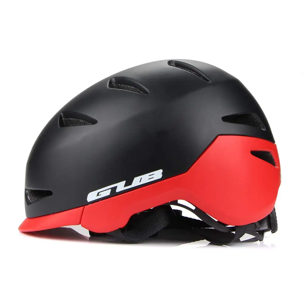 GUB City Race Bike Helmet Half Open Face Electric Scooter Bicycle Helmet with Visors Scooter Motorbike City Leisure Helmet L