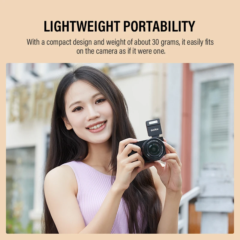 Godox iM20 iM22 كاميرا صغيرة فليتسر لكانون فوجي f1-230 سوني zv1 zve10 ريكو gr3 نيكون باناسونيك أوليمبوس بنتاكس ميست SLR كام