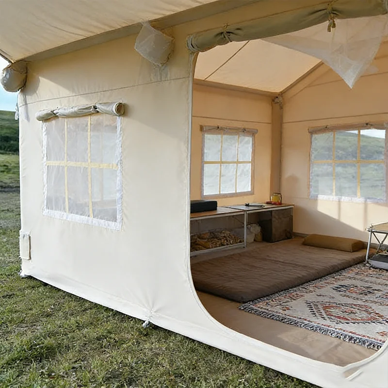 Oxford Portable Roof Type 8.16 Large Space Outdoor Thickened Waterproof Four-season One Bedroom UV-Resistant Durable Easy Setup