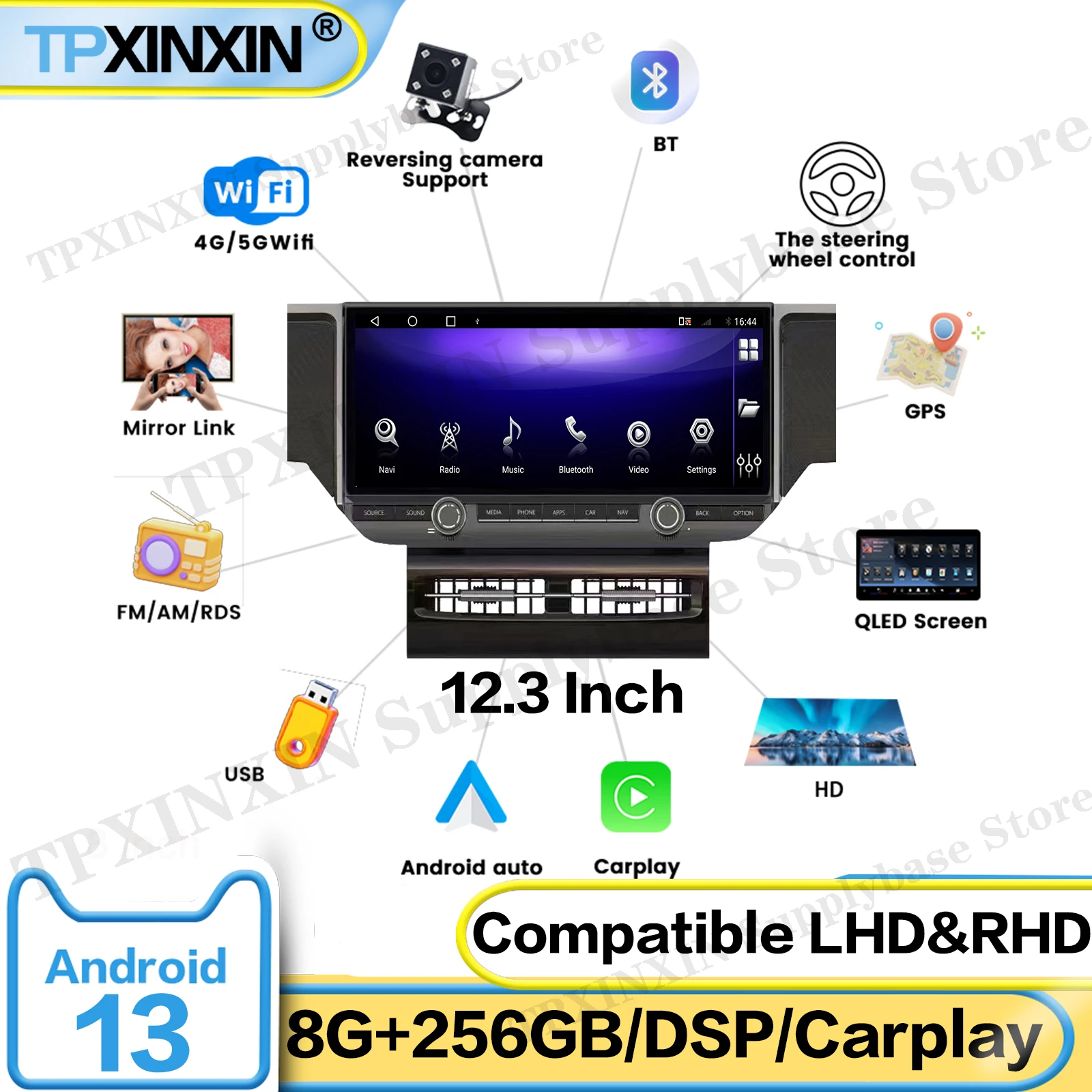 Car Radio Stereo For Porsche Macan 2010~2015 Android Auto Multimedia Touch Screen GPS Navigation Head Unit 4G Qualcomm 8-core