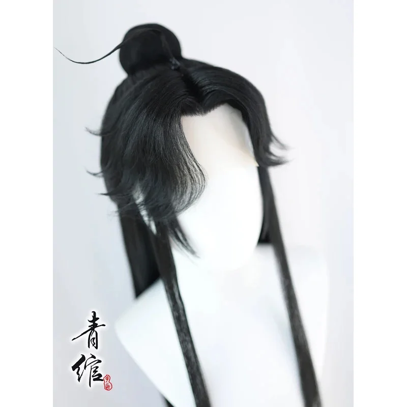 

Древний парик Hanfu Небесное официальное благословение Tian Guan Ci Fu Feng Shi Niangniang Shi Qing Xuan Косплей Костюм Han Fu Хэллоуин