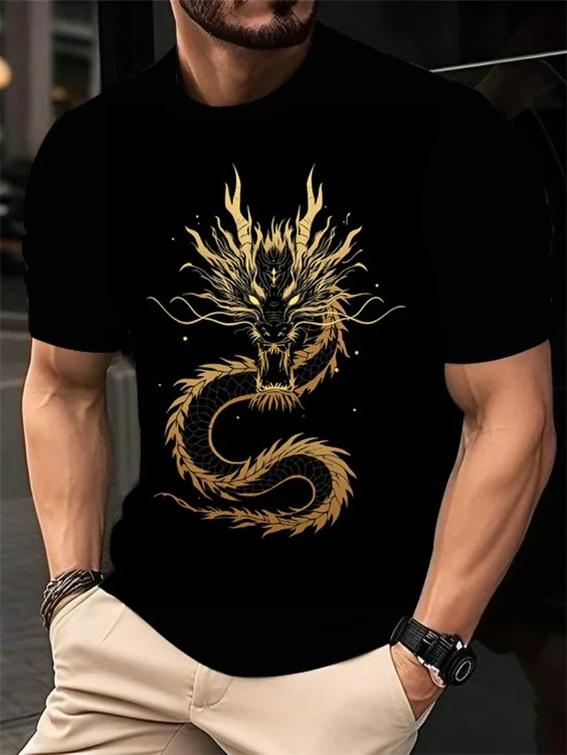 Men's Cute Christmas Gremlins Print T Shirt Short Sleeve Crew Neck Casual Holiday Tee