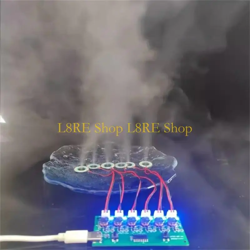 L8RE High Efficiency 6 Sprays Ultrasonic Humidifier Module Atomization Control Board