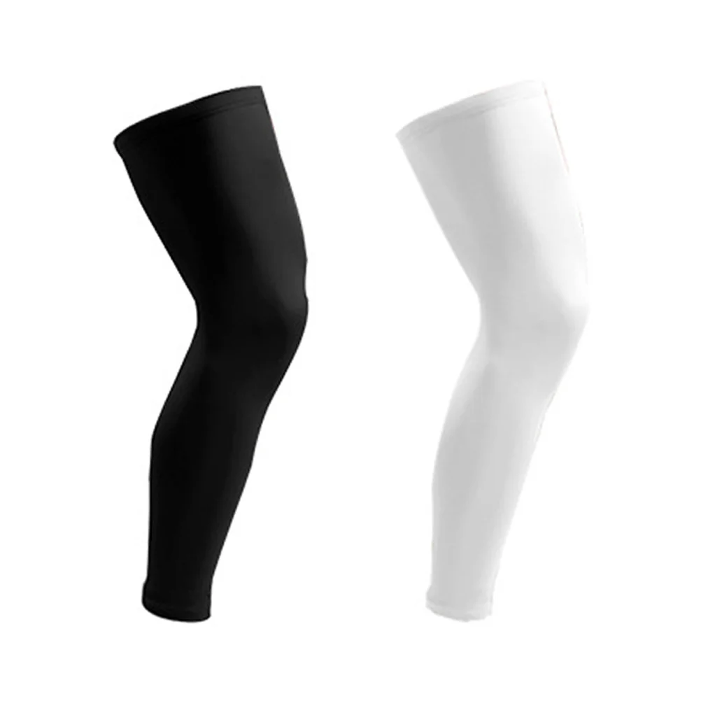 أكمام ضغط الركبة عالية المرونة لدعم الساق جوارب الكاحل لتشغيل الرياضة لتخفيف الآلام دعامة الركبة كم داعم #5