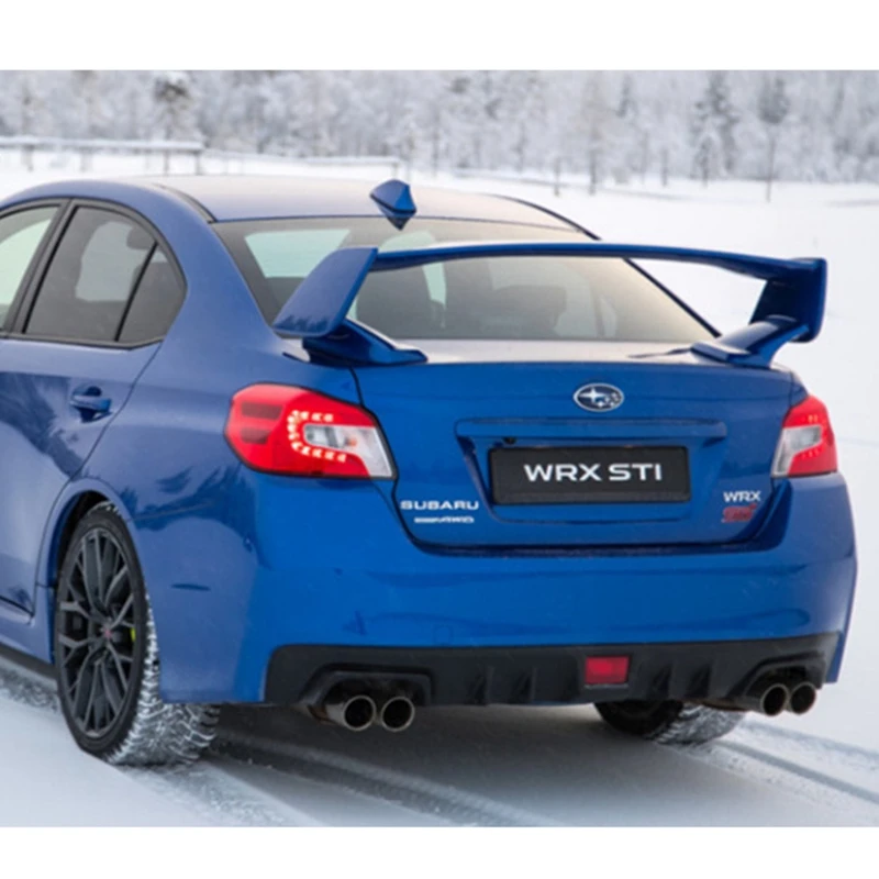 

For Subaru WRX High quality ABS Plastic Rear Roof Spoiler Wing Trunk Lip Boot Cover Car Styling