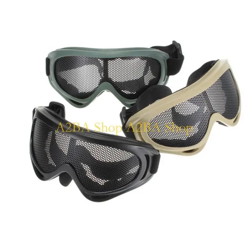 

A2BA Comfortable Full Coverage Safety Goggles Eye Protective Gear Block Dust and Debris For Extreme Sport Hazardous Environment
