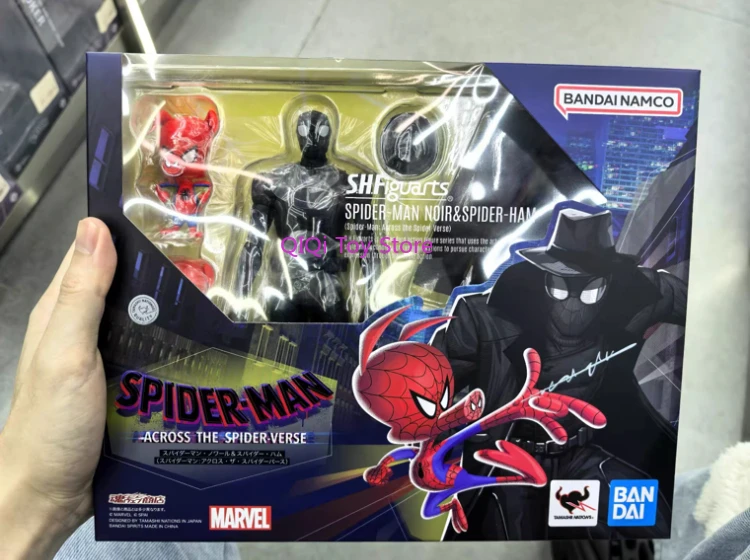 

Brand-new stock Bandai SHF Spider-Man Across the Universe Shadow Spider-Man Pig Man in stock