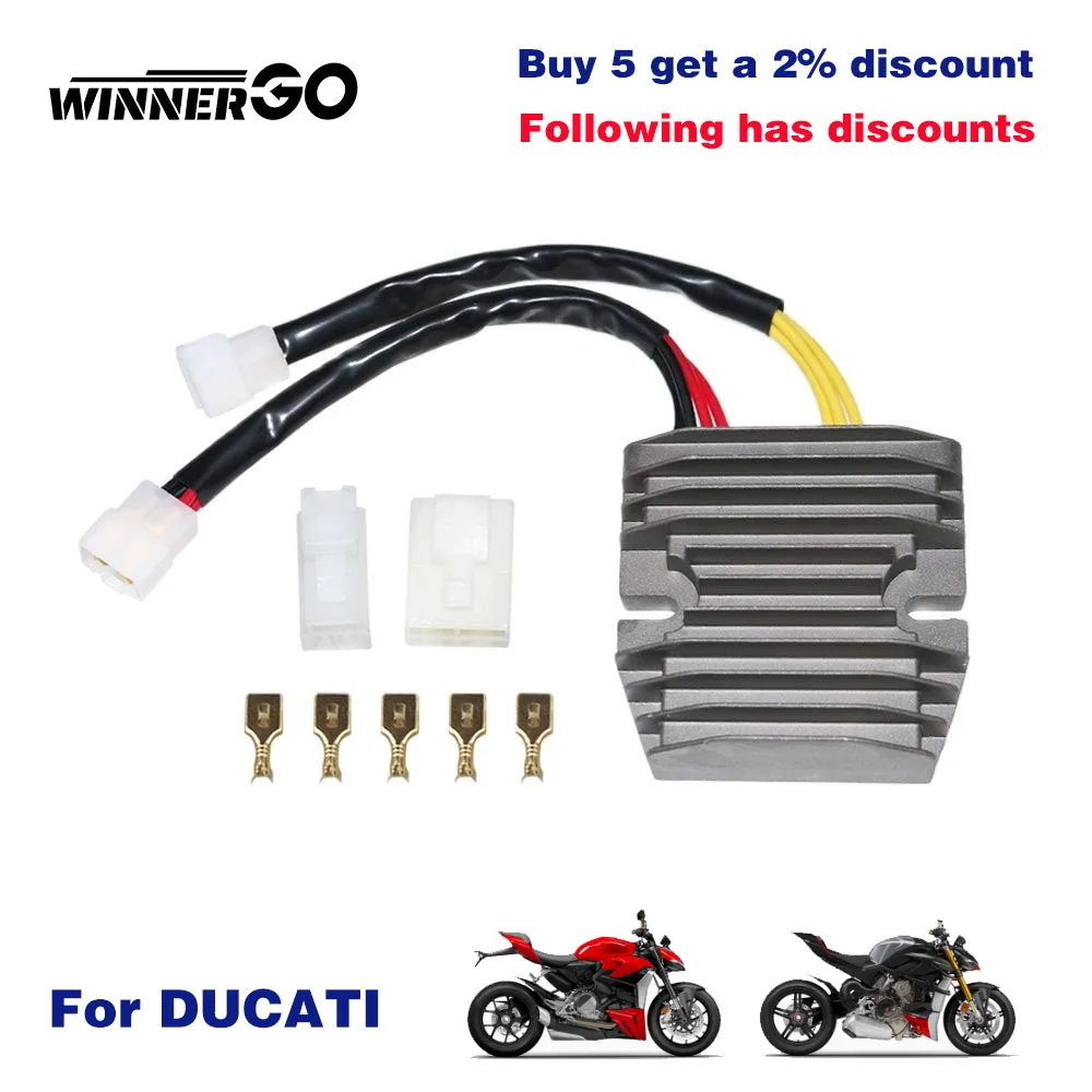 Motorcycle Voltage Regulator Rectifier For Ducati 848 1099 Street Fighter S 1099 848 Streetfighter 848 Super Bike 848 2012-2013