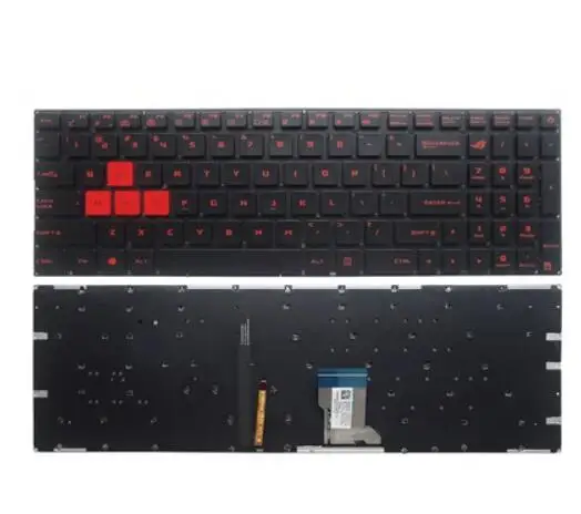 New for ASUS Rog GL502VM GL502VS GL502VT GL702VS GL702VM FX502 FZX60 ZX60 ZX60VM US backlit keyboard(orange wsad key)