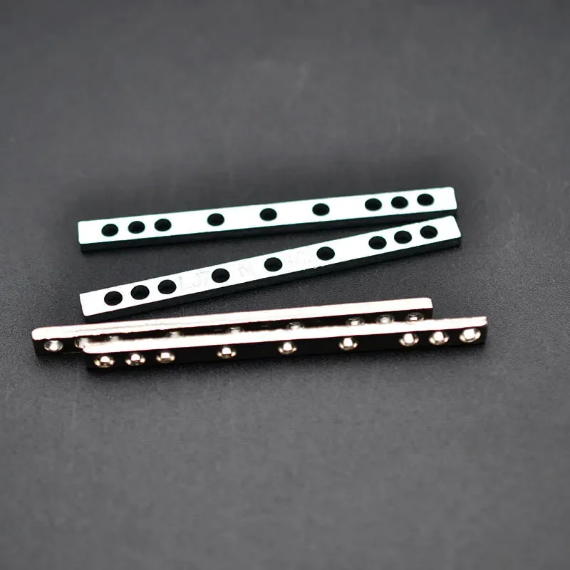 100Pcs 7-String Humbucker Sapcer Bar Electric Guitar Pickup Spacer Humbucker Iron Guitar Pickup Spacer Bars