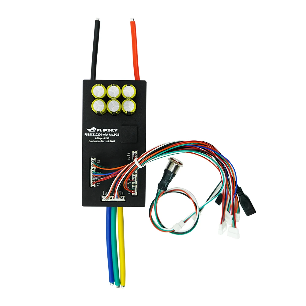 Flipsky FSESC 110200 High Voltage 110V 200A With ALU PCB Based on VESC for Fighting Robot Surfboard AGV Robot Electric Scooter
