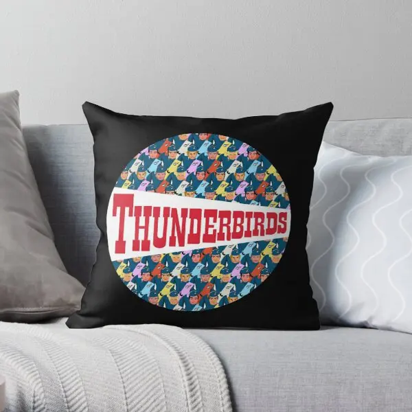 

Thunderbirds Original Series Internation Printing Throw Pillow Cover Soft Hotel Sofa Bed Wedding Pillows not include One Side