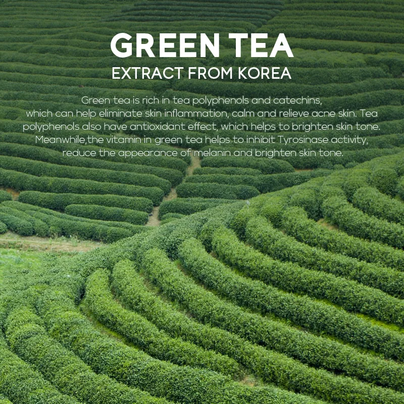 LAIKOU الشاي الأخضر الوجه منشط الترطيب السلس تونر للوجه العناية بالبشرة السيطرة على النفط مغذي ترطيب اشراق تليين البشرة #2