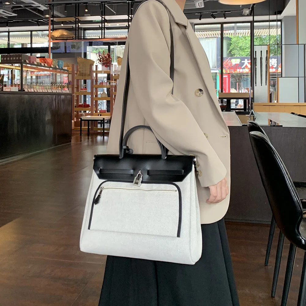 Versatile Fashionable Handbag 2026 New Style Premium Feel Single Shoulder Slant Cross Tote Bag Casual Commuting Bag