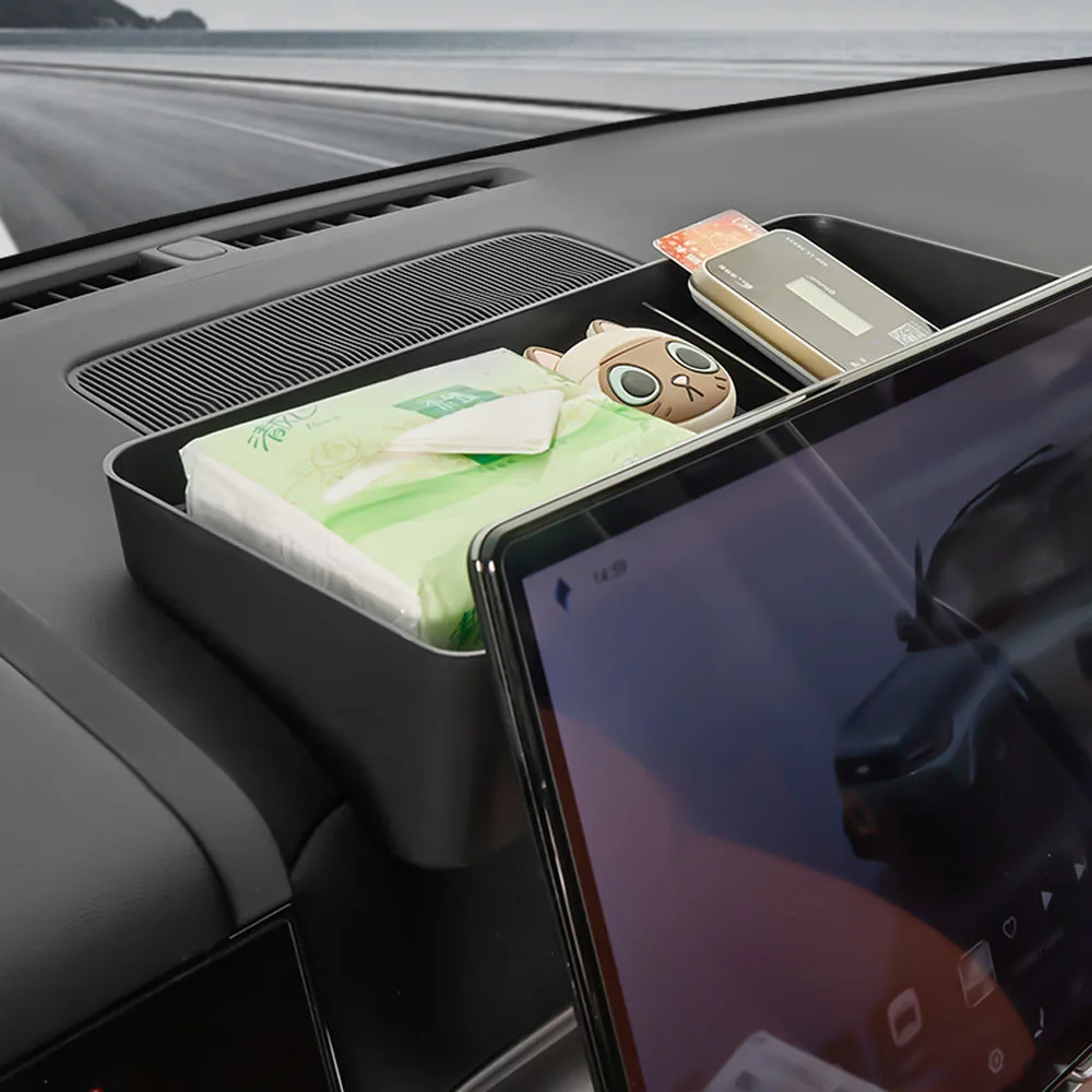 

Ящик для хранения за экраном для BYD Leopard 7/Titanium 7/Super 7, аксессуары для модификации автомобиля, ящик для хранения приборной панели из АБС-пластика