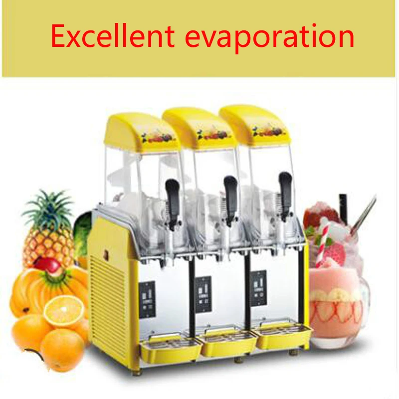 

Commercial Slushy Machine 24L 2 Tank Frozen Drink Machine 1050W Stainless Steel Margarita Wine Slush Smoothies Maker