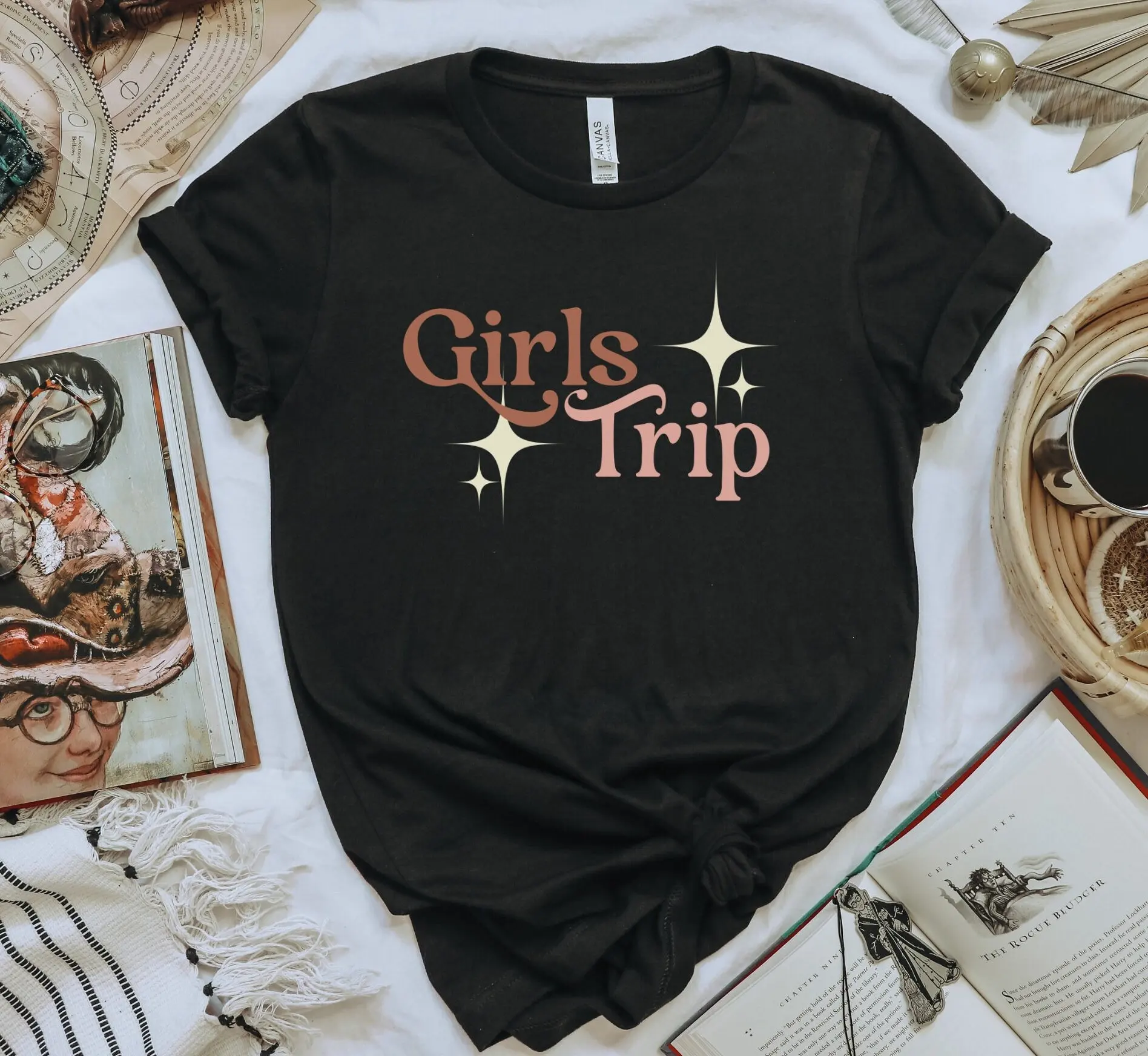 Camiseta Retro de viaje para niñas, vacaciones a juego, mejores amigos, vacaciones, despedida de soltera, bodega, fin de semana