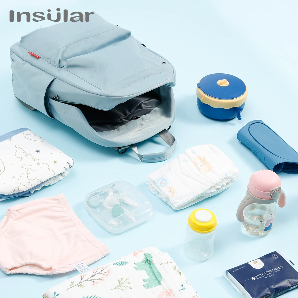 Baby Diaper Bag Travel Backpack For Mom Large Capacity Mommy Maternity Bag Mommy Backpacks Stroller Nursing Baby Nappy Bag