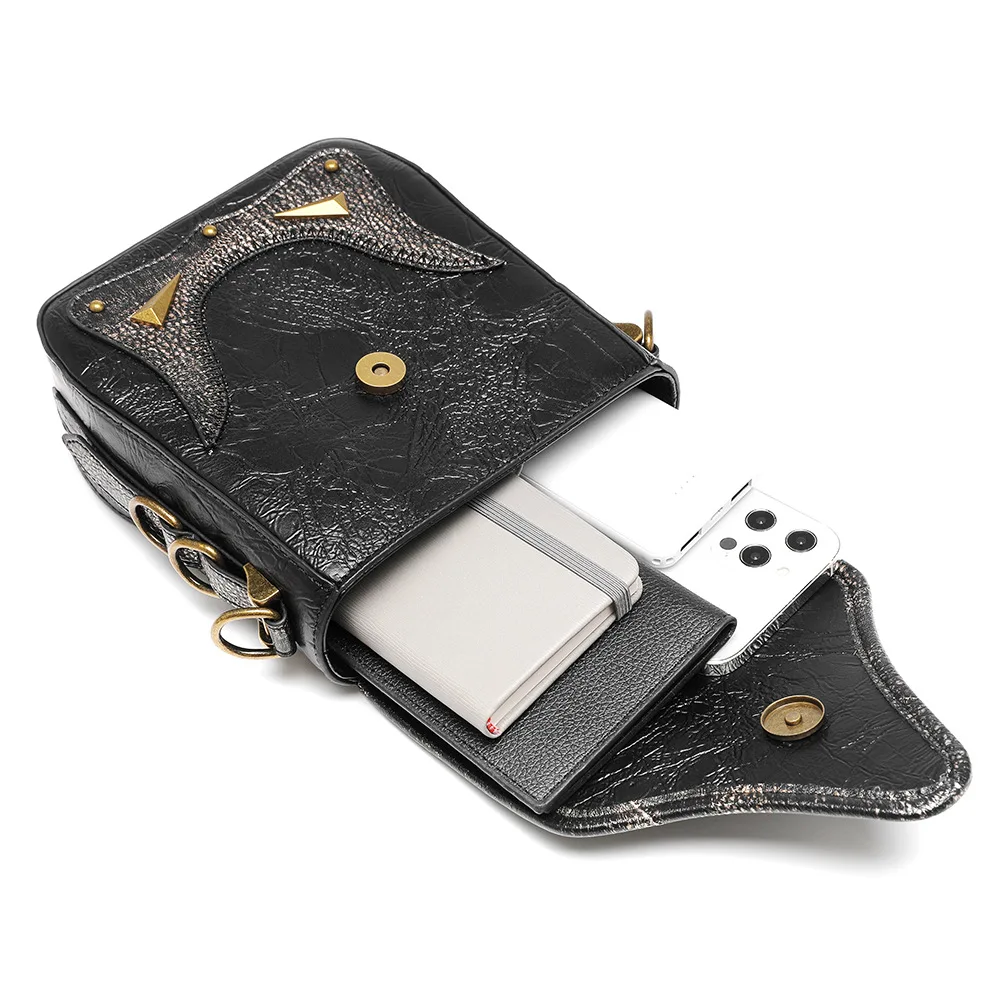 Steam Punk Women's bag retro messenger bag small square bag shoulder bag Gothic handbag wallet Crossbody bag sacoches bolsa