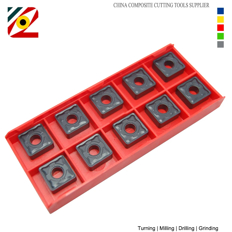EDGEV 10PCS SNMG120404 SNMG120408 SNMG120412 SNMG431 SNMG432 CNC เครื่องกลึงโลหะภายนอกเครื่องมือทังสเตนคาร์ไบด์แทรกเหล็ก P