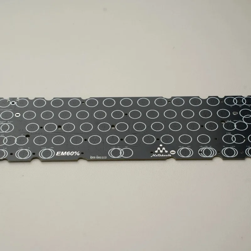EM60 V2 PCB Board Customized Single Mode Static Capacitance PCB Support VIA Ultra Full Compatibility Gaming Keyboard Accessories