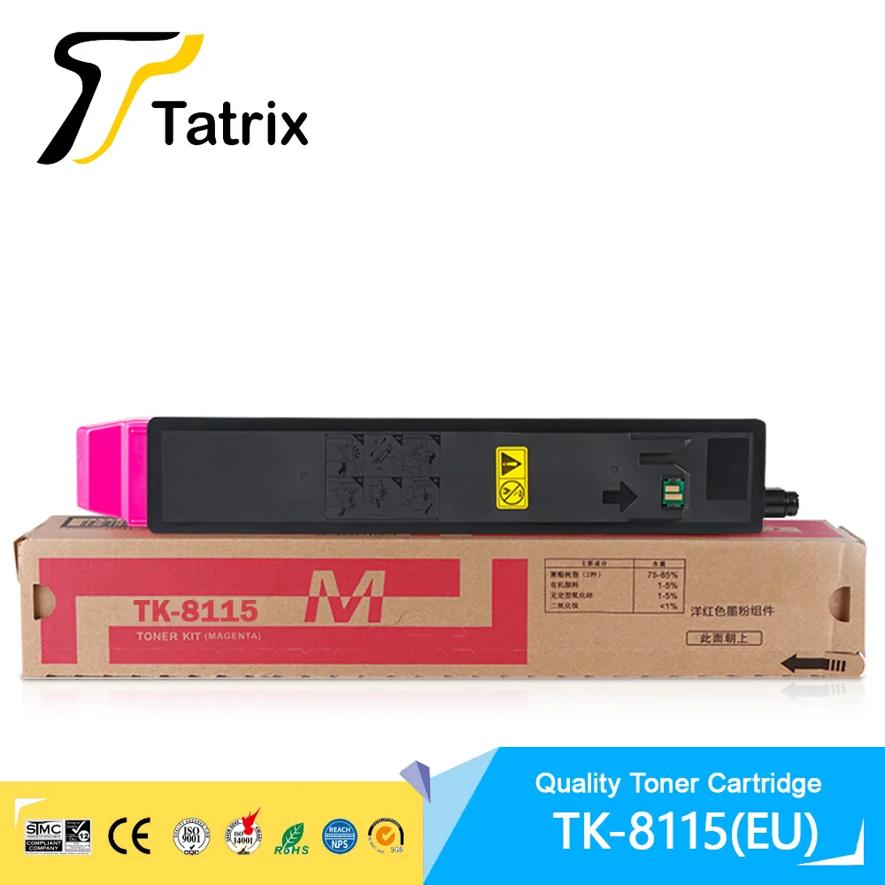 Tatrix TK8115 TK 8115 TK-8115 Compatible Color Copier Toner Cartridge for Kyocera Kyocera ECOSYS M8124cidn/M8130cidn Printer